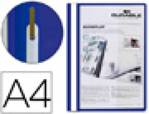 Bolsa dossier duraplus din a4 com fastener azul 2579-06 , Durable , 39872 , 4005546267951